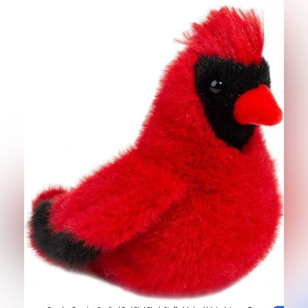 ♥️Douglas Carmine Cardinal Bird Plush 6"♥️